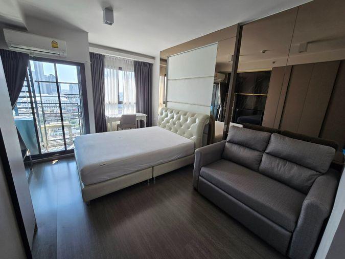 รูป สตูดิโอ | 1 ห้องน้ำ | BTS Bang Chak | 26 ตร.ม. | 15,000 บาท/เดือน | ชั้น 19 — Ideo Sukhumvit 93 กรุงเทพฯ - รูปที่ 8/9