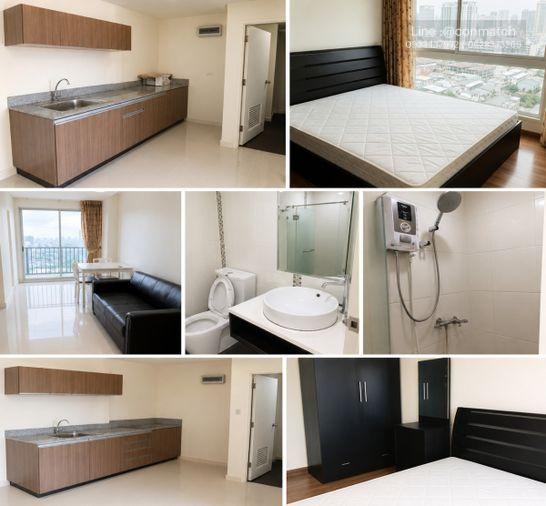 picture 1Bed | 1Bath | MRT Sam Yan | 35sqm | THB 18,000/mo | Fl.18 — Wish @ Samyan Bangkok - 1/2