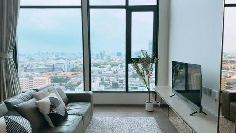 รูป 3 ห้องนอน | 2 ห้องน้ำ | BTS Ratchathewi | 82 ตร.ม. | 70,000 บาท/เดือน | ชั้น 24 — Park Origin กรุงเทพฯ - รูปที่ 2/5