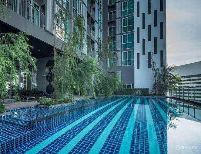 picture 2Bed | 2Bath | MRT Thailand Cultural | 47sqm | THB 30,000/mo | Fl.19 — Noble Revolve Ratchada Bangkok - 2/10