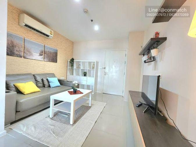 picture 1Bed | 1Bath | BTS Phra Khanong | 38sqm | THB 20,000/mo | Fl.29 — Aspire Sukhumvit 48 Bangkok - 1/5