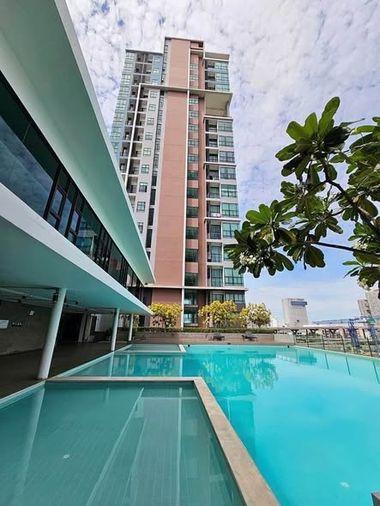 รูป 1 ห้องนอน | 1 ห้องน้ำ | BTS Udom Suk | 35 ตร.ม. | 15,000 บาท/เดือน | ชั้น 2 — The Sky Sukhumvit กรุงเทพฯ - รูปที่ 4/5