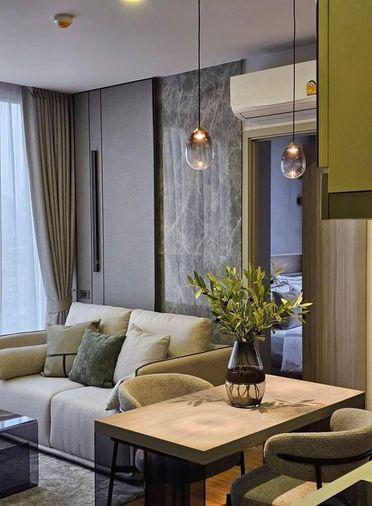 picture 1Bed | 1Bath | BTS Thong Lo | 38sqm | THB 30,000/mo | Fl.9 — Cloud Thonglor-Phetchaburi Bangkok - 1/4