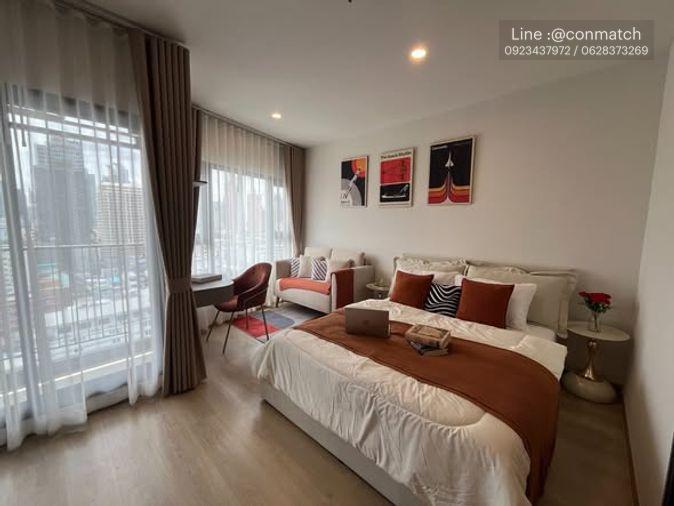 รูป 1 ห้องนอน | 1 ห้องน้ำ | MRT Queen Sirikit National Convention Centre | 27 ตร.ม. | 19,000 บาท/เดือน | ชั้น 14 — Life Rama 4 - Asoke กรุงเทพฯ - รูปที่ 2/5