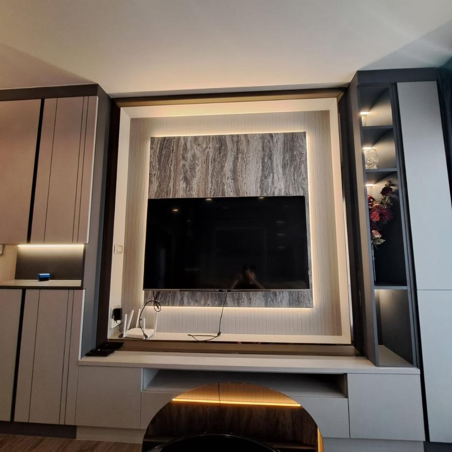 picture 2Bed | 2Bath | BTS Ha Yaek Lat Phrao | 60sqm | THB 40,000/mo | Fl.15 — Life Valley Bangkok - 9/10