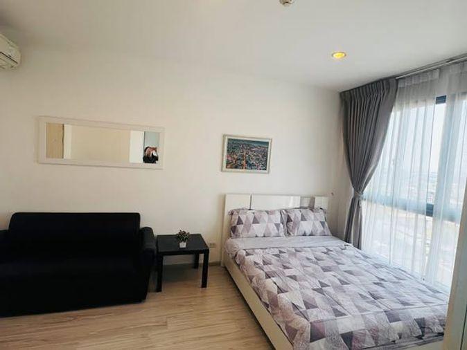 รูป สตูดิโอ | 1 ห้องน้ำ | BTS Bang Na | 23 ตร.ม. | 11,000 บาท/เดือน | ชั้น 18 — Ideo Mobi Sukhumvit Eastgate กรุงเทพฯ - รูปที่ 4/5