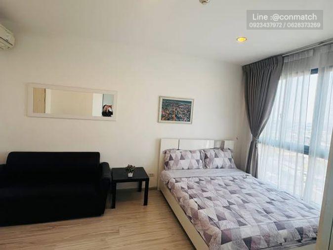 รูป สตูดิโอ | 1 ห้องน้ำ | BTS Bang Na | 23 ตร.ม. | 11,000 บาท/เดือน | ชั้น 18 — Ideo Mobi Sukhumvit Eastgate กรุงเทพฯ - รูปที่ 4/5