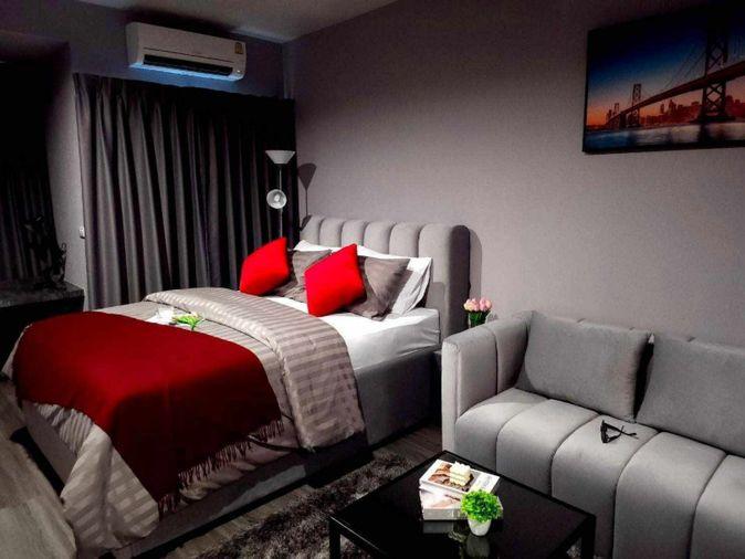 picture Studio | 1Bath | MRT Sam Yan | 29sqm | THB 23,000/mo | Fl.15 — Ideo Chula - Samyan Bangkok - 5/10