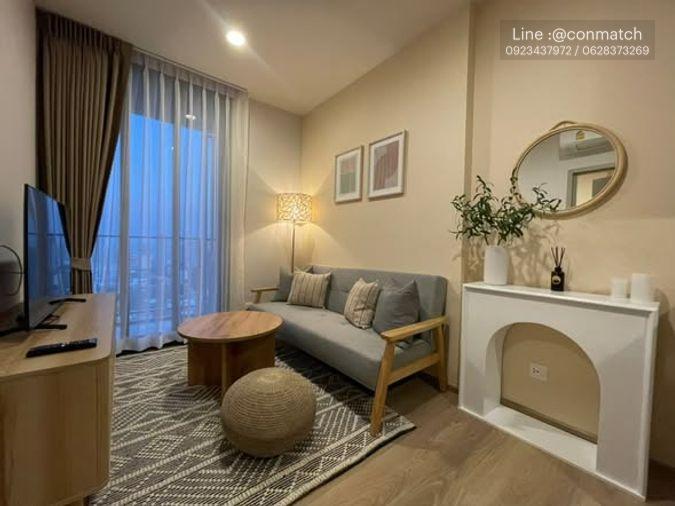 รูป 1 ห้องนอน | 1 ห้องน้ำ | BTS Thong Lo | 35 ตร.ม. | 22,000 บาท/เดือน | ชั้น 32 — Oka Haus Sukhumvit 36 กรุงเทพฯ - รูปที่ 2/5