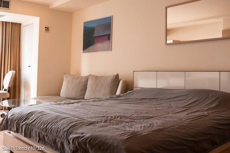 picture Studio | 1Bath | BTS Nana | 30sqm | THB 15,000/mo | Fl.8 — The Trendy Condominium Bangkok - 5/6