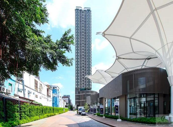 picture Studio | 1Bath | MRT Bang O | 28sqm | THB 12,000/mo | Fl.9 — Supalai Veranda Bangkok - 1/2