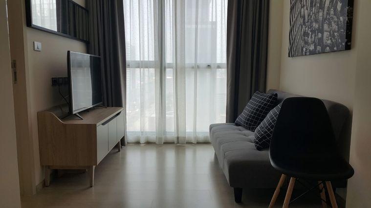 picture Studio | 1Bath | MRT Phra Ram 9 | 28sqm | THB 17,000/mo | Fl.20 — Rhythm Asoke 2 Bangkok - 5/8