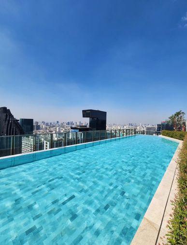 รูป 1 ห้องนอน | 1 ห้องน้ำ | MRT Phra Ram 9 | 36 ตร.ม. | 24,000 บาท/เดือน | ชั้น 24 — Ideo Rama 9 - Asoke กรุงเทพฯ - รูปที่ 3/9
