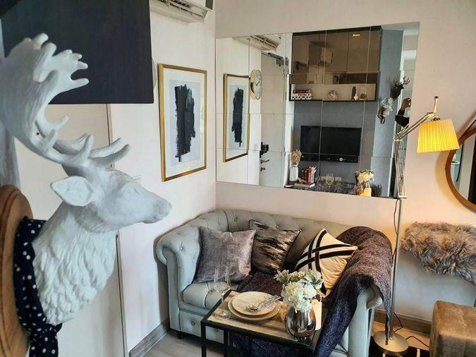 รูป 1 ห้องนอน | 1 ห้องน้ำ | BTS Krung Thon Buri | 22 ตร.ม. | 14,000 บาท/เดือน | ชั้น 11 — Ideo Mobi Sathorn กรุงเทพฯ - รูปที่ 8/10