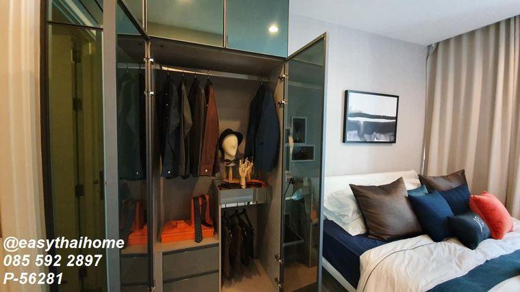 รูป 🔥 คอนโดใกล้ BTS พระโขนง ให้เช่า! The Room Sukhumvit 69 [P-56281] 1 ห้องนอน ชั้น 21 วิวเมือง | Line@easythaihome 085-592-2897 - รูปที่ 4/10