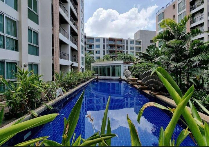 รูป 1 ห้องนอน | 1 ห้องน้ำ | MRT Khlong Toei | 43 ตร.ม. | 14,000 บาท/เดือน | ชั้น 4 — Resorta กรุงเทพฯ - รูปที่ 2/7