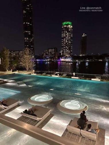 รูป 1 ห้องนอน | 1 ห้องน้ำ | BTS Krung Thon Buri | 26 ตร.ม. | 16,000 บาท/เดือน | ชั้น 8 — Chapter Charoennakhon กรุงเทพฯ - รูปที่ 1/5