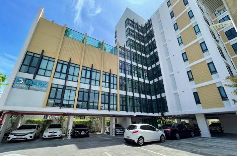 picture 1Bed | 1Bath | MRT Sutthisan | 30.44sqm | THB 11,000/mo | Fl.4 — D Mark Condo @ Sutthisan Bangkok - 3/9