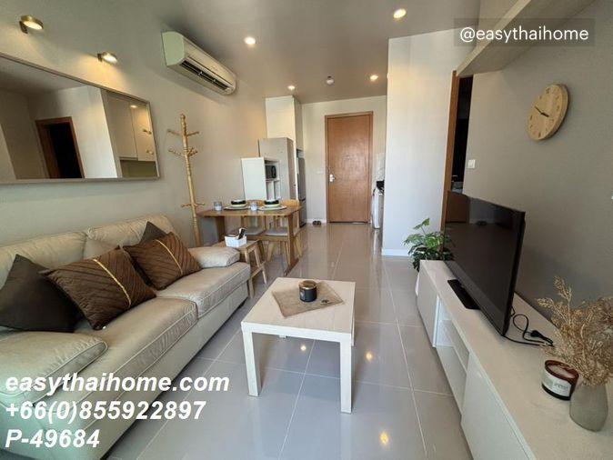 รูป P-49684 ให้เช่า เซอร์เคิล คอนโดมิเนียม | 39 ตร.ม. | ชั้น 32 อาคาร 2 | วิวเมือง | เฟอร์นิเจอร์ครบ | Line Id: @easythaihome | 085-592-2897 - รูปที่ 3/4