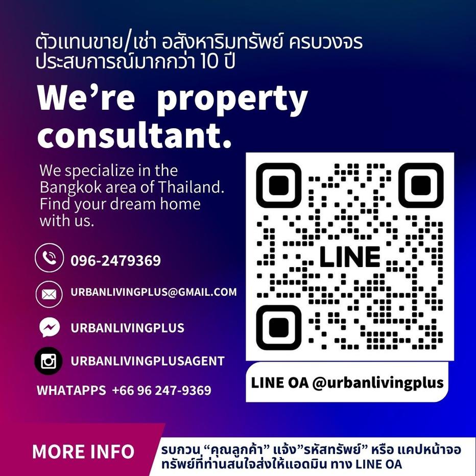 รูป ( UL2312221 ) รีโนเวทใหม่ ✨ Tel/Line 096-247-9369✨ สำหรับเช่า คอนโด เดอะเมท สาทร 3 ห้องนอน 4 ห้องน้ำ 1 ห้องแม่บ้าน ขนาด 198 ตร.ม. ห้องใหม่ ชั้นสูง!! - รูปที่ 19/19