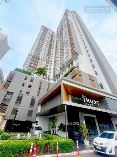 รูป 1 ห้องนอน | 1 ห้องน้ำ | BTS Nonthaburi Civic Center | 35 ตร.ม. | 8,000 บาท/เดือน | ชั้น 9 — The Trust Ngamwongwan กรุงเทพฯ - รูปที่ 4/9