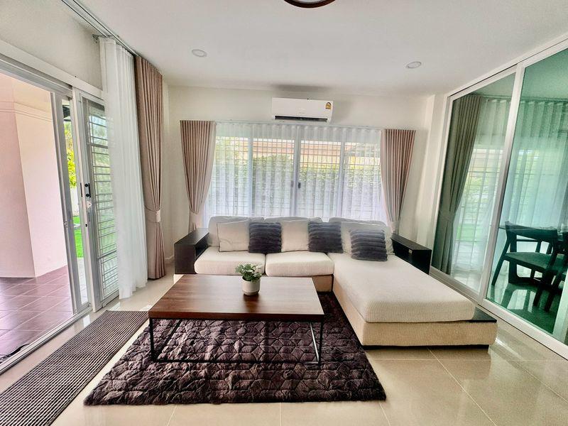picture Two-story detached house for rent in Sriracha Land & House 3 project. Beautiful house, move in Ready - 2/18