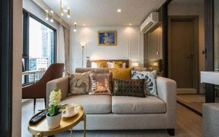 รูป 1 ห้องนอน | 1 ห้องน้ำ | MRT Phetchaburi | 27.6 ตร.ม. | 18,000 บาท/เดือน | ชั้น 10 — Life Asoke-RAMA9 กรุงเทพฯ - รูปที่ 3/10