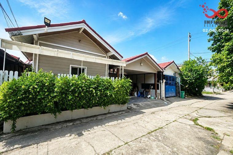 รูป ขายบ้านเดี่ยว เคหะธานี 4 ชั้นเดียว 48 ตร.ว. ถนนราษฎร์พัฒนา สะพานสูง ใกล้รถไฟฟ้าสายสีส้ม - รูปที่ 1/10