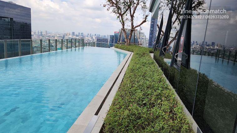 รูป 1 ห้องนอน | 1 ห้องน้ำ | MRT Phra Ram 9 | 34 ตร.ม. | 23,000 บาท/เดือน | ชั้น 12 — Ideo Rama 9 - Asoke กรุงเทพฯ - รูปที่ 2/10