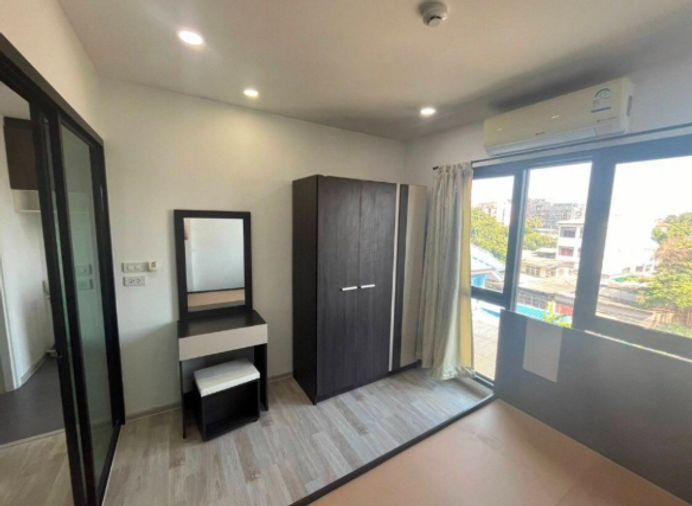 picture 1Bed | 1Bath | MRT Sutthisan | 30.44sqm | THB 11,000/mo | Fl.4 — D Mark Condo @ Sutthisan Bangkok - 4/9