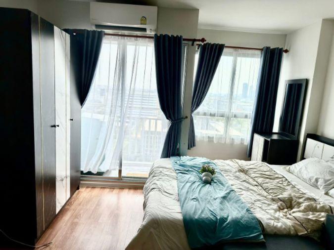 รูป 1 ห้องนอน | 1 ห้องน้ำ | MRT Tha Phra | 36 ตร.ม. | 10,000 บาท/เดือน | ชั้น 17 — Lumpini Ville Pattanakarn - Srinakarin กรุงเทพฯ - รูปที่ 10/10