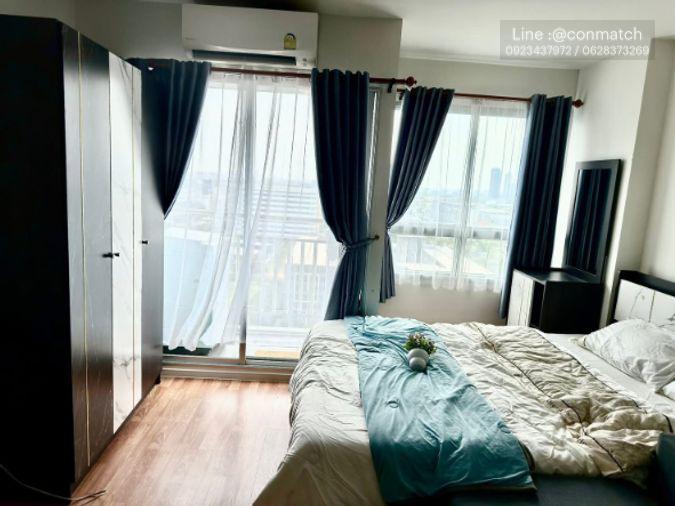 รูป 1 ห้องนอน | 1 ห้องน้ำ | MRT Tha Phra | 36 ตร.ม. | 10,000 บาท/เดือน | ชั้น 17 — Lumpini Ville Pattanakarn - Srinakarin กรุงเทพฯ - รูปที่ 10/10