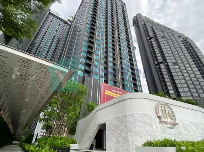 รูป 1 ห้องนอน | 1 ห้องน้ำ | MRT Phetchaburi | 27.6 ตร.ม. | 18,000 บาท/เดือน | ชั้น 10 — Life Asoke-RAMA9 กรุงเทพฯ - รูปที่ 1/10