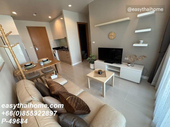 รูป P-49684 ให้เช่า เซอร์เคิล คอนโดมิเนียม | 39 ตร.ม. | ชั้น 32 อาคาร 2 | วิวเมือง | เฟอร์นิเจอร์ครบ | Line Id: @easythaihome | 085-592-2897 - รูปที่ 2/4