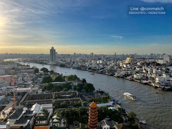 รูป 1 ห้องนอน | 1 ห้องน้ำ | BTS Saphan Taksin | 66 ตร.ม. | 32,000 บาท/เดือน | ชั้น 25 — Baan Chao Praya กรุงเทพฯ - รูปที่ 4/10