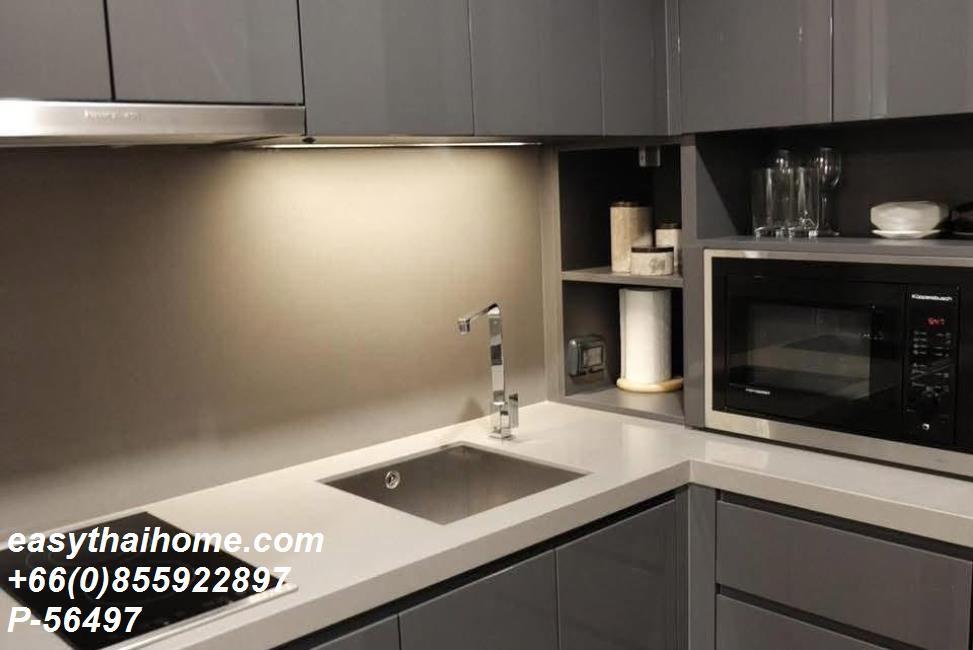 รูป P-56497 ให้เช่า เดอะ ดิโพลแมท สาทร  | วิวเมือง | ชั้น 16 | 45 ตร.ม. | เฟอร์นิเจอร์ครบ  | ที่จอดรถ 1 คัน | Line ID: @easythaihome | 085-592-2897 - รูปที่ 12/12