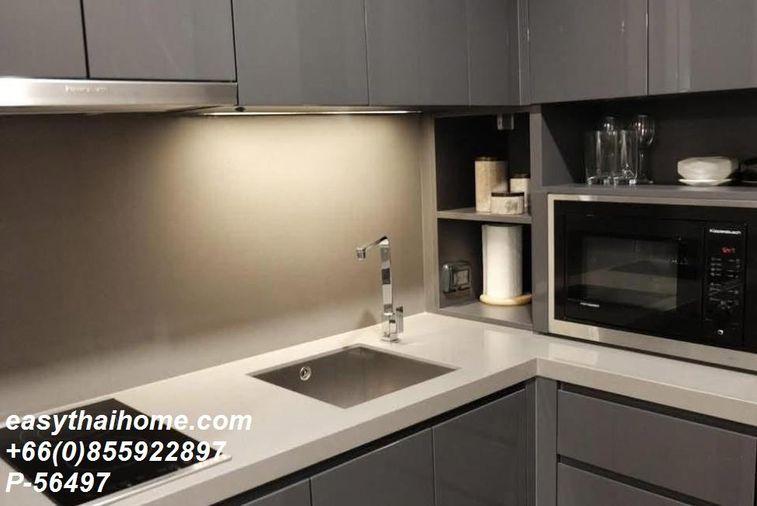 รูป P-56497 ให้เช่า เดอะ ดิโพลแมท สาทร  | วิวเมือง | ชั้น 16 | 45 ตร.ม. | เฟอร์นิเจอร์ครบ  | ที่จอดรถ 1 คัน | Line ID: @easythaihome | 085-592-2897 - รูปที่ 12/12