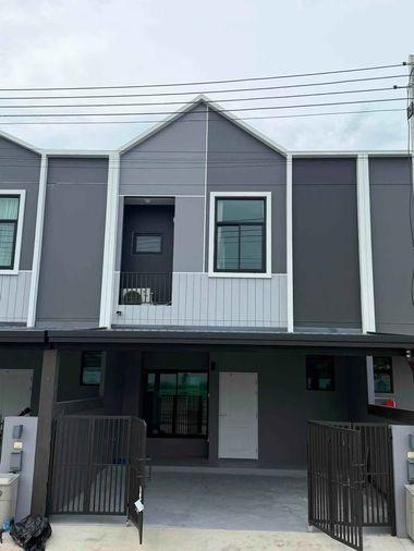 รูป 🏡 ทาวน์โฮมให้เช่า ทำเลช้างเผือก เลี้ยงสัตว์ได้ ใกล้ศาลากลางเชียงใหม่  #A2-T0079 - รูปที่ 1/15