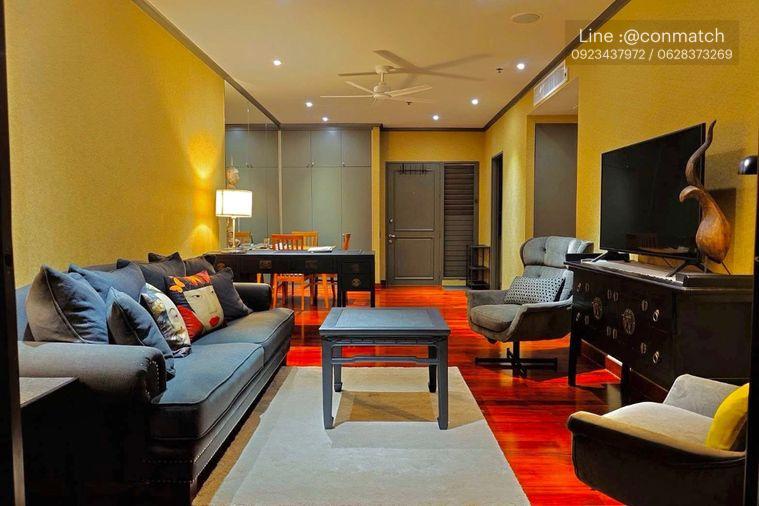 รูป 1 ห้องนอน | 1 ห้องน้ำ | BTS Saphan Taksin | 66 ตร.ม. | 32,000 บาท/เดือน | ชั้น 25 — Baan Chao Praya กรุงเทพฯ - รูปที่ 1/10