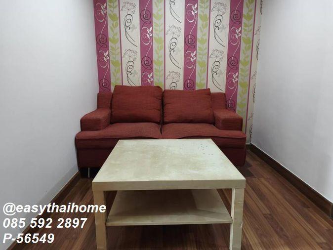 รูป 🔥 คอนโดใกล้ MRT พระราม 9 ให้เช่า! PG 2 Rama IX [P-56549] 1 ห้องนอน ชั้น 8 | Line@easythaihome 085-592-2897 - รูปที่ 2/13