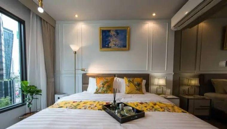 รูป 1 ห้องนอน | 1 ห้องน้ำ | MRT Phetchaburi | 27.6 ตร.ม. | 18,000 บาท/เดือน | ชั้น 10 — Life Asoke-RAMA9 กรุงเทพฯ - รูปที่ 10/10