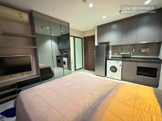 รูป 1 ห้องนอน | 1 ห้องน้ำ | MRT Phra Ram 9 | 22.5 ตร.ม. | 14,000 บาท/เดือน | ชั้น 35 — Rhythm Asoke Asoke - รูปที่ 4/5