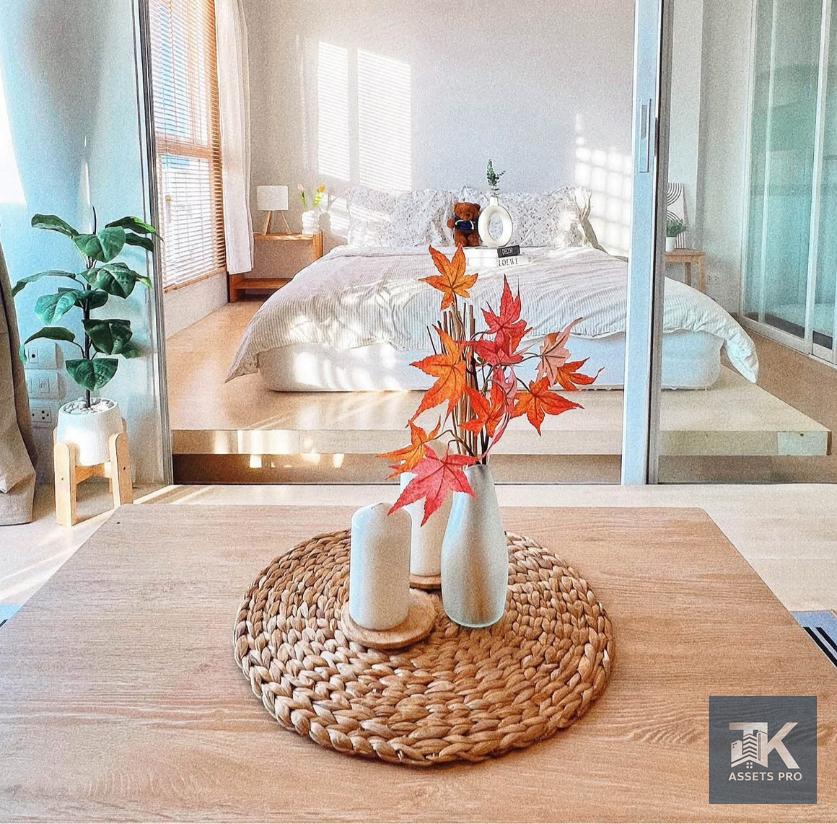 picture 🟪🟦🟩🟨🟧 For Rent: The Parkland Ratchada - Wongsawang ✨ Beautiful minimalist style room 🛎️🛎️ | Line@: @assetspro - 3/8