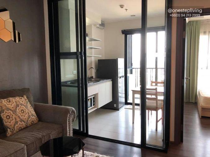 รูป ให้เช่าคอนโด The Base Sukhumvit 77 (BTS อ่อนนุช) เฟอร์บิ้วอิน เครื่องใช้ไฟฟ้าครบ @onestepliving - รูปที่ 3/12