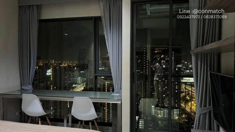 รูป 1 ห้องนอน | 1 ห้องน้ำ | MRT Phra Ram 9 | 22.5 ตร.ม. | 14,000 บาท/เดือน | ชั้น 35 — Rhythm Asoke Asoke - รูปที่ 3/5