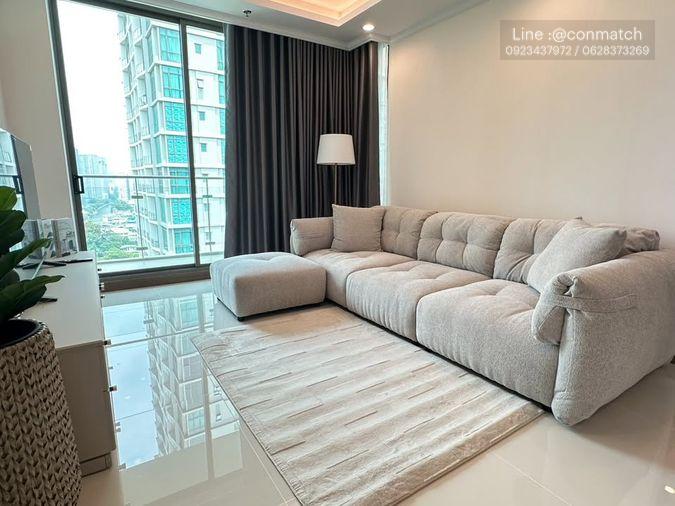 รูป 2 ห้องนอน | 2 ห้องน้ำ | BTS Phrom Phong | 81.5 ตร.ม. | 60,000 บาท/เดือน | ชั้น 19 — Supalai Oriental Sukhumvit 39 Sukhumvit 39 - รูปที่ 1/10