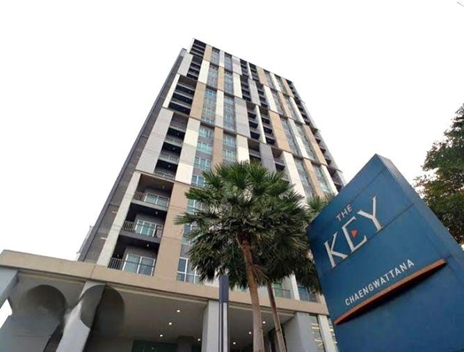 รูป 2 ห้องนอน | 2 ห้องน้ำ | MRT Srirat | 66 ตร.ม. | 23,000 บาท/เดือน | ชั้น 12 — The Key Chaengwattana กรุงเทพฯ - รูปที่ 1/1