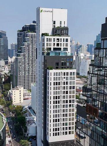 picture 2Bed | 1Bath | MRT Sam Yan | 45sqm | THB 35,000/mo | Fl.9 — Chapter Chula-Samyan Bangkok - 1/10