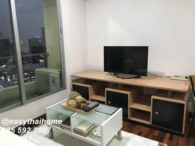 รูป 🔥 คอนโดใกล้ BTS ราชเทวี 2 ห้องนอนให้เช่า! Baan Pathumwan [P-50367] ชั้น 23 | Line@easythaihome 085-592-2897 - รูปที่ 4/7