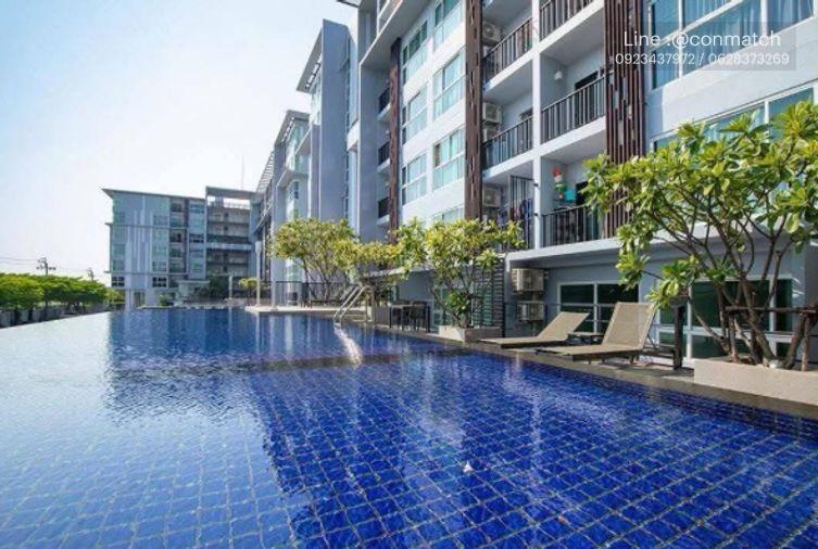 รูป 1 ห้องนอน | 1 ห้องน้ำ | MRT Muang Thong Thani | 34 ตร.ม. | 13,000 บาท/เดือน | ชั้น 5 — The Lakes Condominium กรุงเทพฯ - รูปที่ 3/10